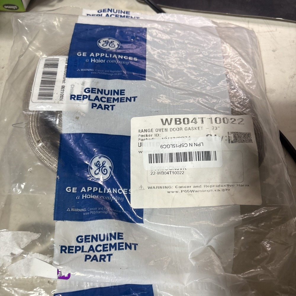 GE Range/Stove/Oven‎ Door Seal WB04T10022